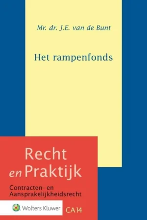Tijdelijk Beschikbaar Het rampenfonds - J.E. van de Bunt