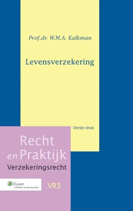 Favoriet Levensverzekering - W.M.A. Kalkman