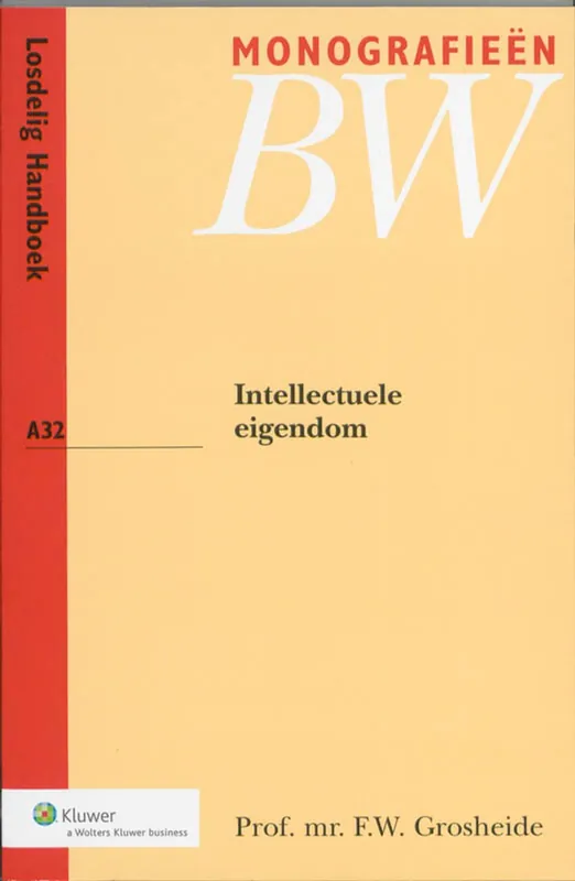 Intellectuele eigendom - F.W. Grosheide Gratis Retour
