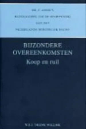 Mr C. Asser's handleiding tot de beoefening van het Nederlands burgerlijk recht 1 Koop en ruil Bijzondere overeenkomsten - C. Asser Beperkte Voorraad