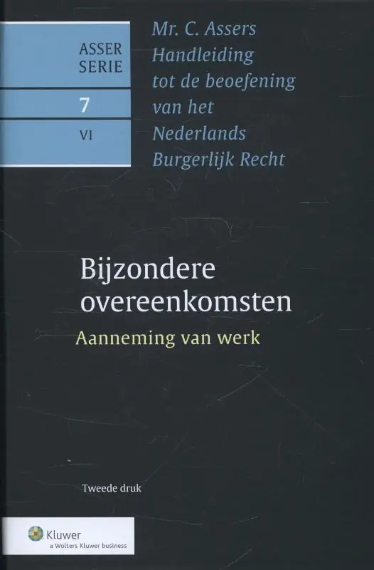 deel VI: aanneming van werk - Heerma van Voss, G.J.J. Meest Verkocht