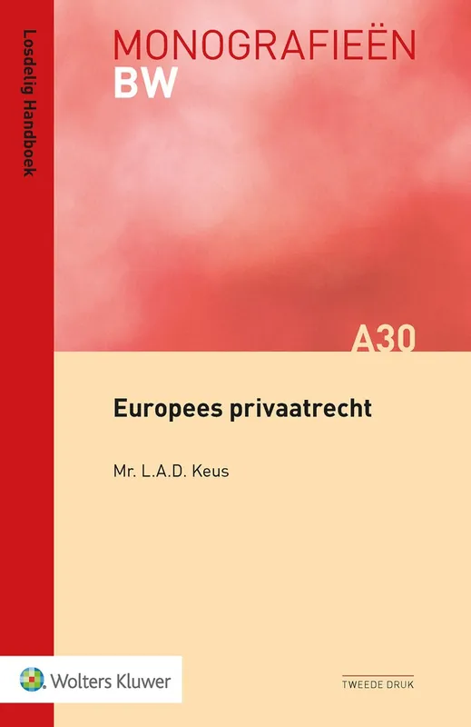 Beste Prijs Europees Privaatrecht - Keus L.A.D.