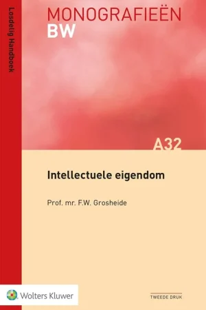 Intellectuele eigendom - Grosheide, F.W. Actieprijs