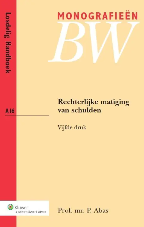 Rechterlijke matiging van schulden - P. Abas Lage Kosten