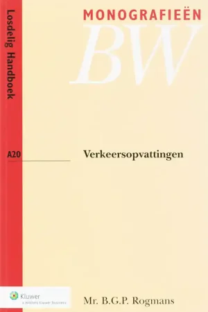 Beperkt Aanbod Verkeersopvattingen - B.G.P. Rogmans