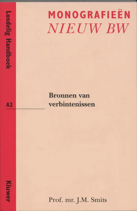 Bronnen van verbintenissen - Smits Bestseller