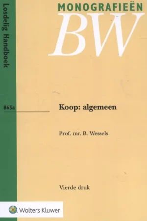 Voordeelprijs Koop: algemeen - Bob Wessels (jurist)