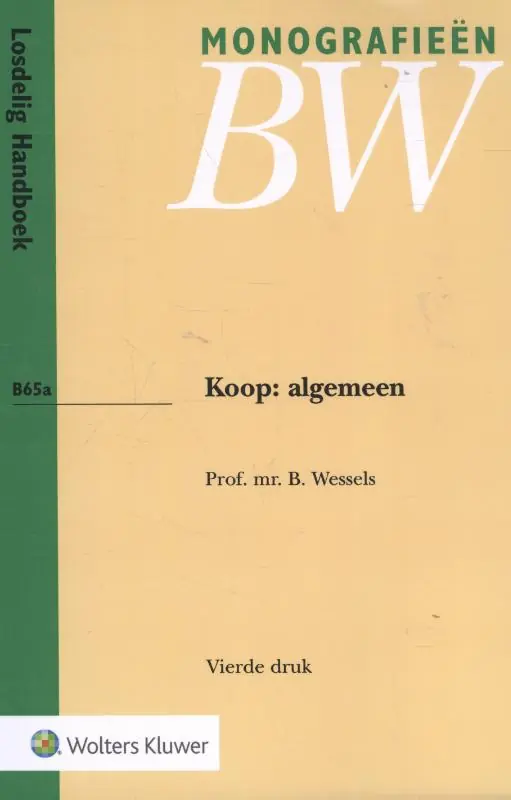 Voordeelprijs Koop: algemeen - Bob Wessels (jurist)