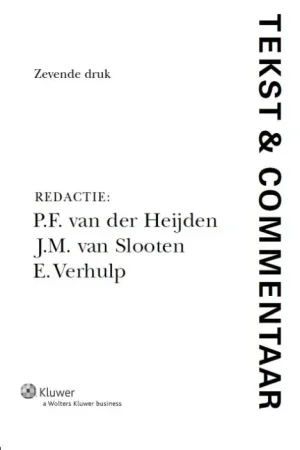 Flitsaanbieding Tekst & Commentaar Arbeidsrecht - Heijden, P.F. van der / J.M. van Slooten / E. Verhulp.