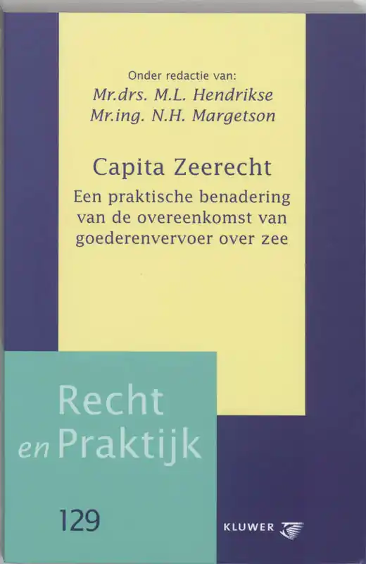 Goedkoop Capita Zeerecht - Hendrikse, M.L. en N.H. Margetson