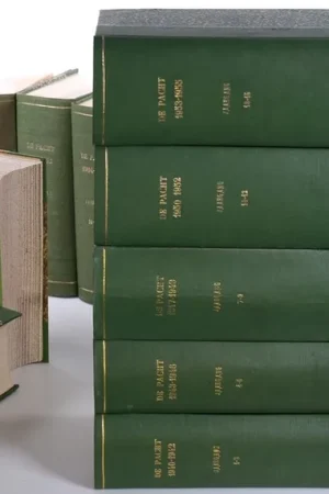 De pacht : maandblad van den Nederlandschen Pachtraad / tijdschrift voor Agrarisch Recht. 1e jaargang nummer 1 Januari 1940 t/m. 41e jaargang nummer 12 december 1981. [ 41 years complete in 17 bindings ]. - Nederlandsche Pachtraad / Stichting De Pacht: Veilige Betaling