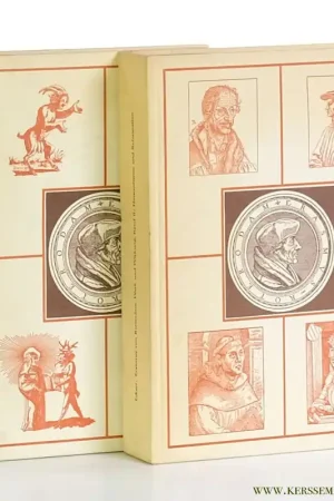 Finale Uitverkoop Erasmus von Rotterdam. Werk und Wirkung [ 2 volumes ]. Zeugnisse der Buchkunst. Viertes Buch. Erste Band Der humanistische Theologe. Zweiter Band. Humanismus und Reformation. - Eckert, Willehad Paul.