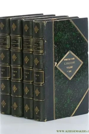 Nieuw Etudes philosophiques sur le Christianisme. Vingt-sixieme edition. [ 4 volumes ]. - Nicolas, Auguste.