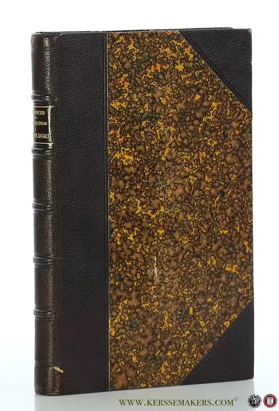Introduction a la science sociale. Dixieme edition. - Herbert Spencer Weekendaanbieding