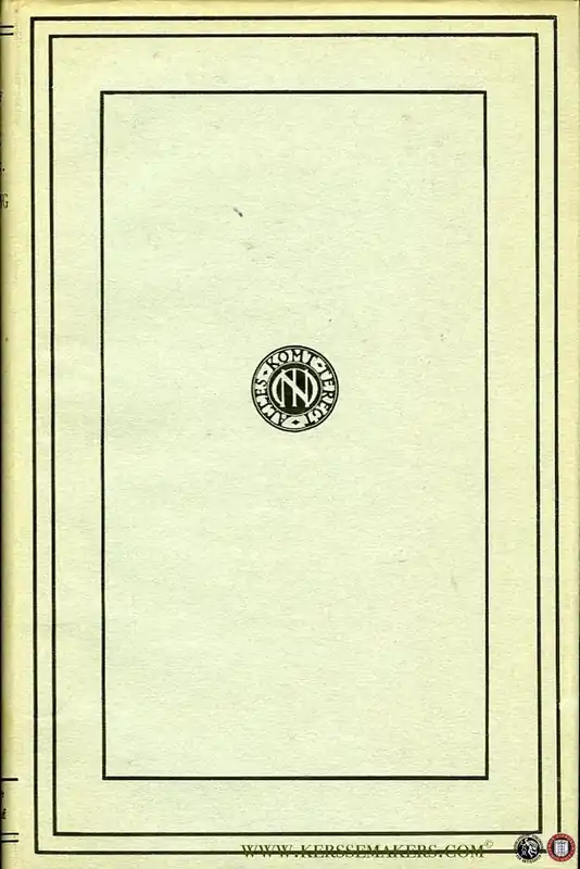 Weekendaanbieding Parlementaire Geschiedenis van de Wet tot hervorming der grondslagen van het gewestelijk en plaatselijk bestuur in Nederlandsch-Indië, 1922 (Indische bestuurshervorming) - GRAAFF, S. de