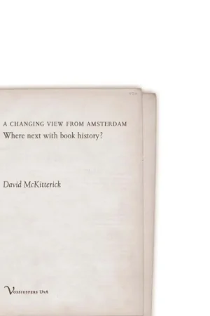 Fabrieksprijs A changing view from Amsterdam - David MacKitterick; Universiteitsbibliotheek van Amsterdam