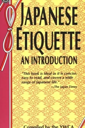 Dagaanbieding Japanese Etiquette an Introduction - World Fellowship Committee of the Tokyo Y.W.C.A.