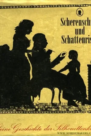 Alleen Vandaag Scherenschnitt und Schattenrisse. Kleine Geschichte der Silhouettenkunst. - BIESALSKI, Ernst