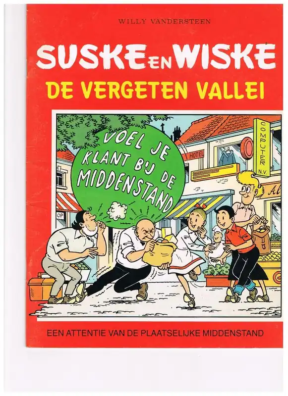 Suske en Wiske De Vergeten vallei - Willy Vandersteen Koop Online