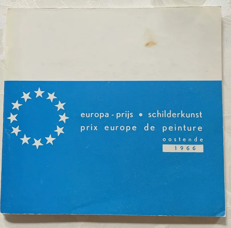 Europa-prijs schilderkunst Oostende 1966 Walter Leblanc - Raymond Miroir Merkproduct