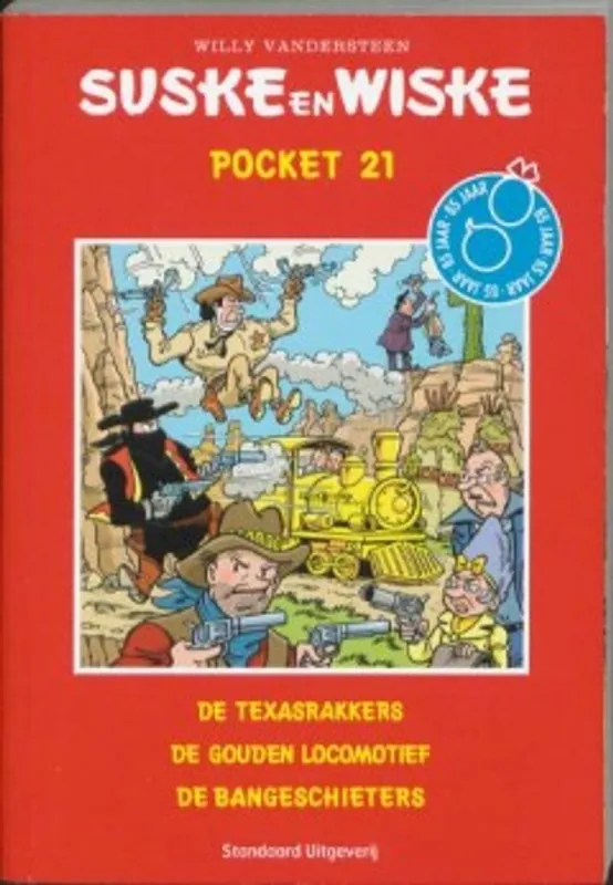 Gratis Retour Suske en Wiske Pocket 21 - Willy Vandersteen