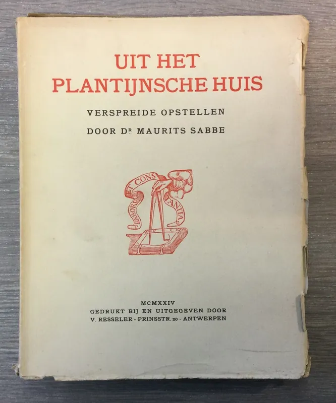 Lage Kosten Uit het Plantijnsche huis - Maurits Sabbe