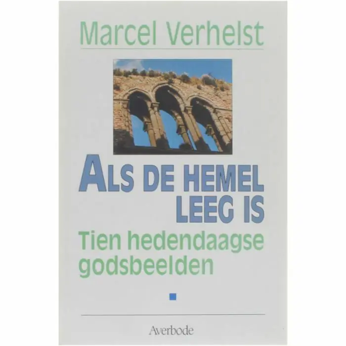 Merkproduct Als de hemel leeg is - M. Verhelst