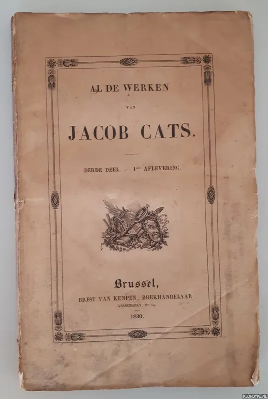 Merkproduct Al de werken van Jacob Cats (26 afleveringen) - Cats, Jacob