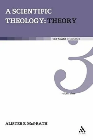 Shop Nu A Scientific Theology: Theory (Volume Three) - Alister E. McGrath