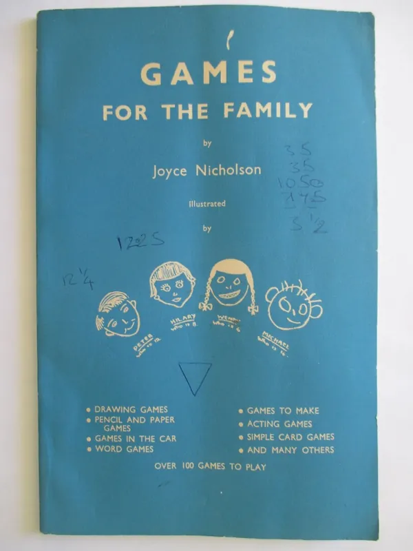 Games for the Family - Nicholson, Joyce Hoge Kwaliteit