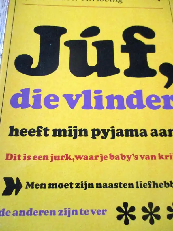 Juf, die vlinder heeft mijn pyjama aan! - H. Hoving Dagaanbieding