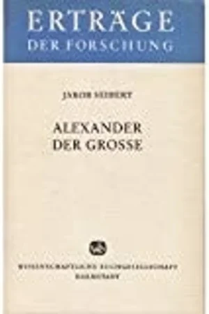 Alexander Der Grosse - Jakob Seibert Beperkte Voorraad
