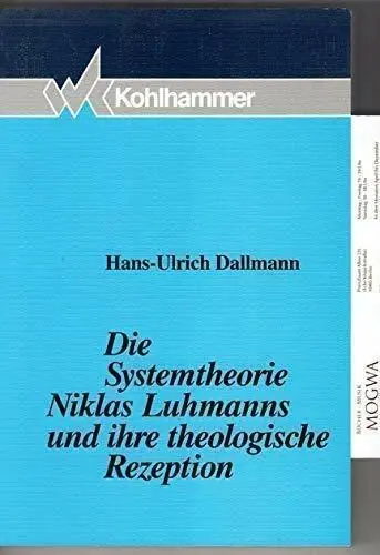 Laatste Kans Die Systemtheorie Niklas Luhmanns und ihre theologische Rezeption - Hans-Ulrich Dallmann