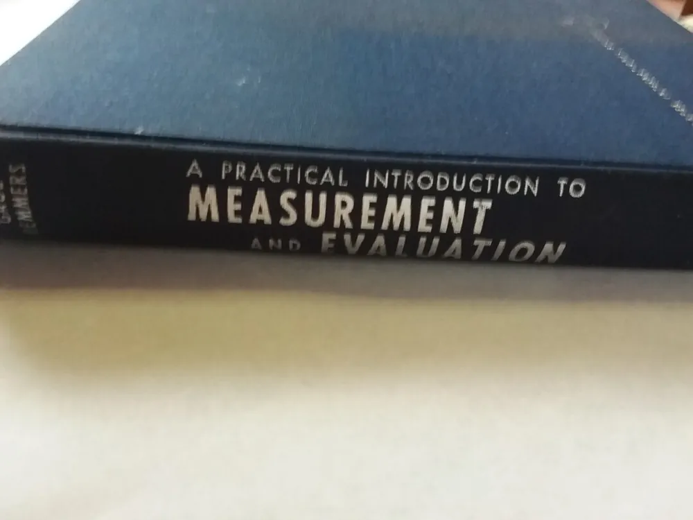 Beste Prijs a practical introduction to measurement and evaluation - Rummel / Gage / Remmers