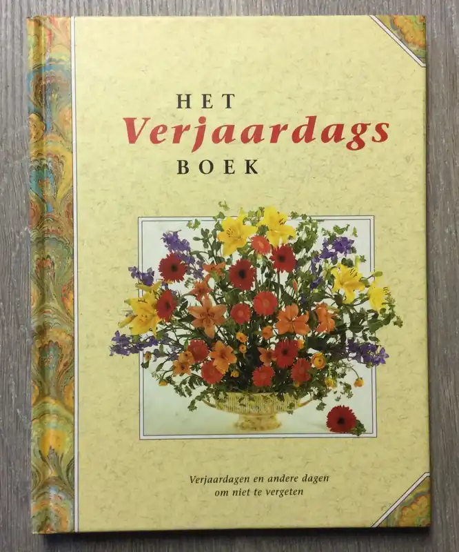 Het verjaardagsboek - Onbekende auteur Koop Online