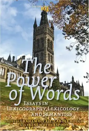 Betaalbaar THE POWER OF WORDS: ESSAYS IN LEXICOGRAPHY, LEXICOLOGY AND - G. Caie