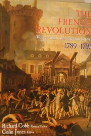 The French Revolution. Voices from a momentous epock 1789-1795 - Cobb, Richard & Colin Jones Laatste Versie