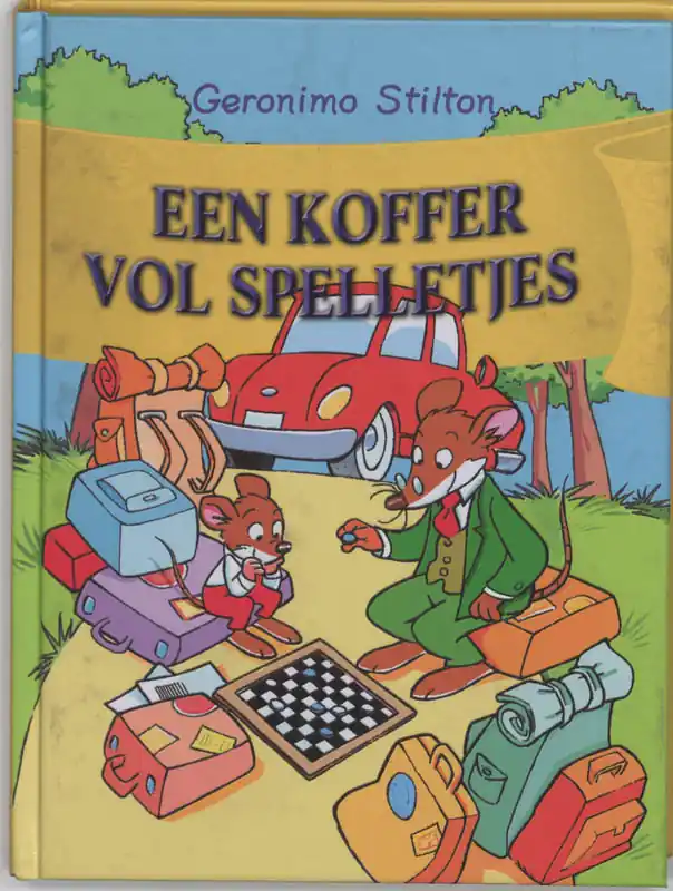 Een koffer vol spelletjes - Geronimo Stilton Gratis Retour