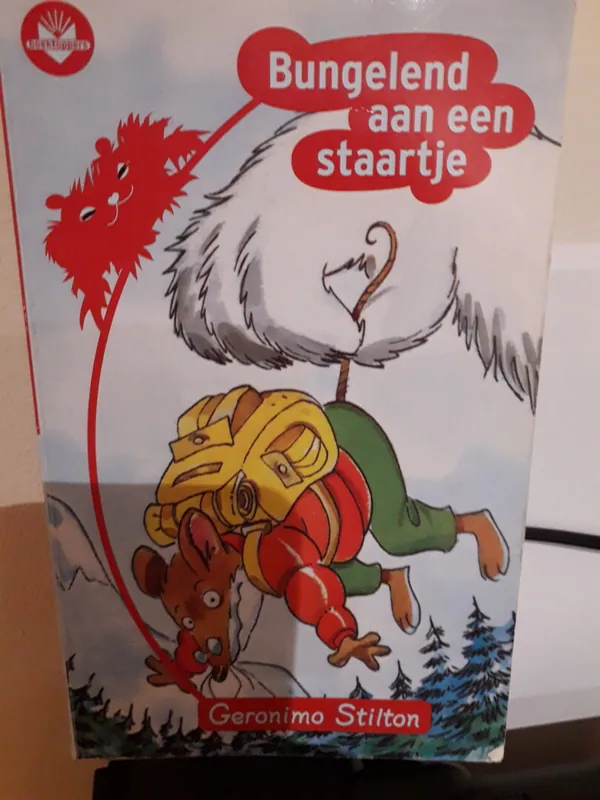 Express Levering Bungelend aaneen staartje - Geronimo Stilton