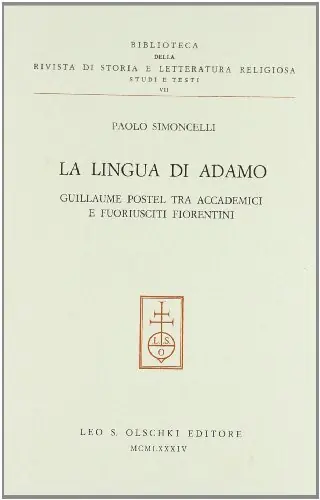 Snelle Levering La lingua di Adamo - Paolo Simoncelli