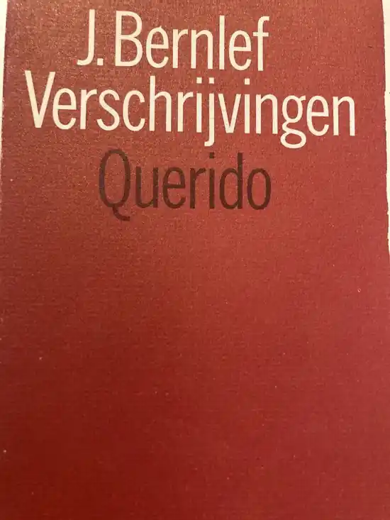 Verschryvingen - J. Bernlef Direct Beschikbaar