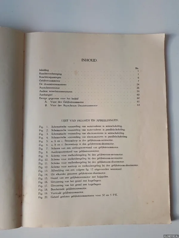 Tijdelijk Beschikbaar De electromotor: met beweegbaar model en 55 afbeeldingen - Flesseman, E. & D.H. Stigter