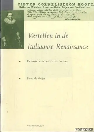 Meest Verkocht Vertellen in de Italiaanse Renaissance - P. de Meijer