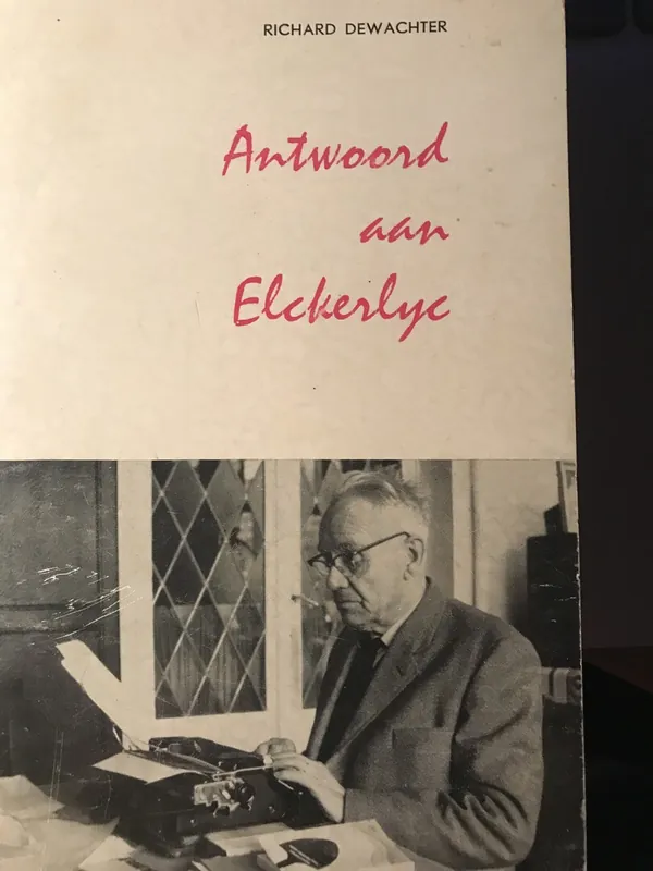 Voordeelprijs Antwoord aan Elkerlyc - Richard Dewachter