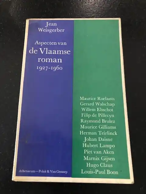Aspecten van de Vlaamse roman : 1927-1960 - Jean Weisgerber Favoriet