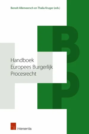 Meest Verkocht Handboek Europees burgerlijk procesrecht - Benoit Allemeersch