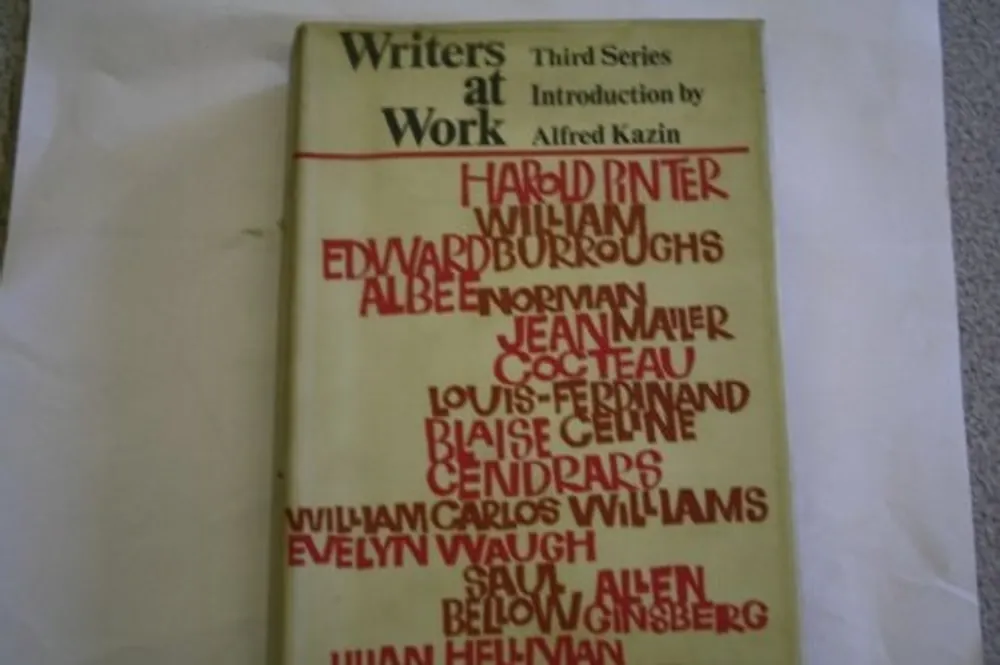 Writers at Work. Third series - Kazin, Alfred (ontroduction by) Dagaanbieding