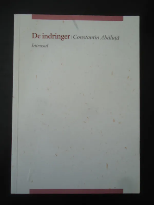 Koop Vandaag De indringer - Constantin Abaluta
