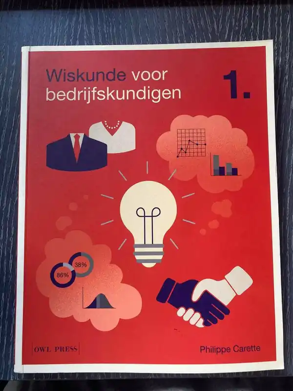 Wiskunde voor bedrijfskundigen I - Philippe Carette Dagaanbieding