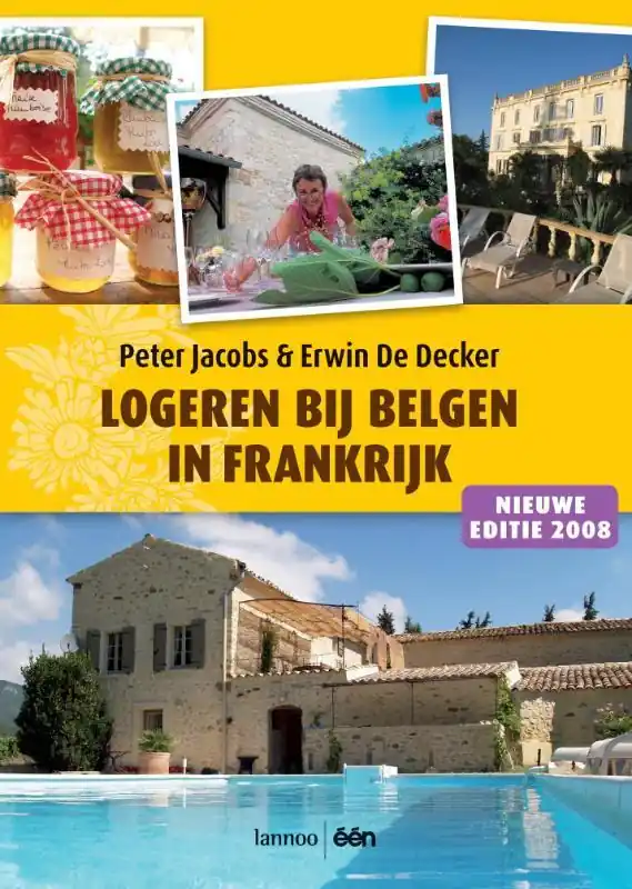 Merkproduct Logeren bij Belgen in Frankrijk 2008 - P. Jacobs; Erwin De Decker